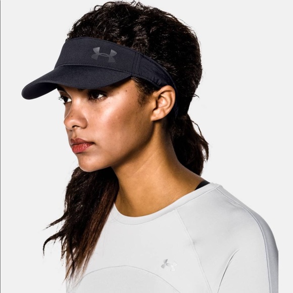 New Under Armour UA Fly Fast Visor Running - Black - Picture 4 of 5
